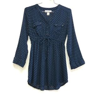 🎉 HOST PICK 🎉 Motherhood Maternity Polka Dot Tunic